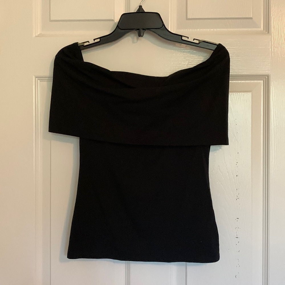 Nordstrom off the shoulder black top